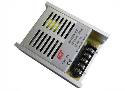 安防監(jiān)控24V電源 開關(guān)電源24V1.5A AC/DC型號K35-24 LED電源24v工業(yè)級