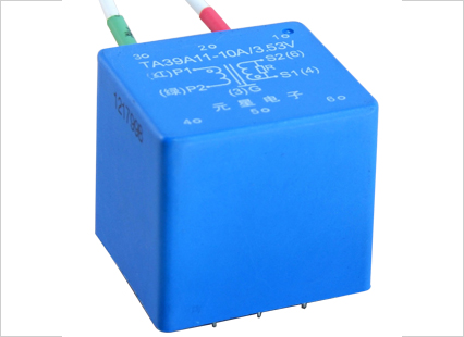 微型 精密電流互感器 TA39A11 初級(jí)繞組內(nèi)置式電流互感器 PCB安裝 環(huán)形硅鋼或坡莫合金磁芯