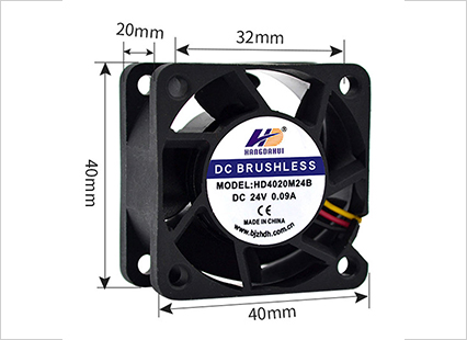 電源風(fēng)扇 HD4020 5V/12V/24V 0.09A/0.18A交換機(jī)服務(wù)器機(jī)箱散熱風(fēng)扇