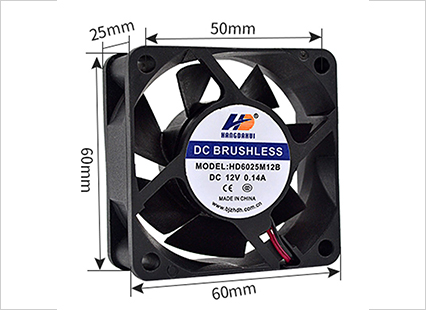 散熱風(fēng)扇 HD6025M12B 6025 12V 0.14A 6CM/厘米 變頻器cpu電源風(fēng)扇