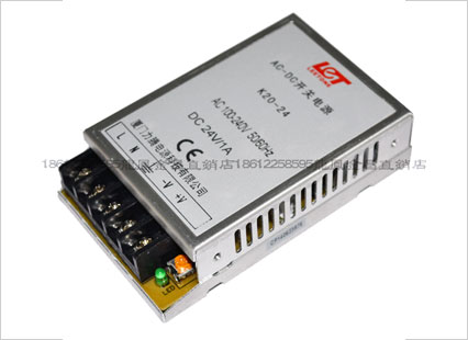 LET 輸出24V/1A 開關電源24v AC-DC/小型/超薄/CE認證 工業(yè)級K20-24